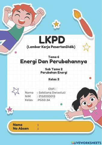 LKPD Perubahan Energi