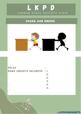 Usaha dan energi