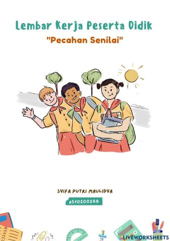 LKPD Pecahan Senilai Kelas 5