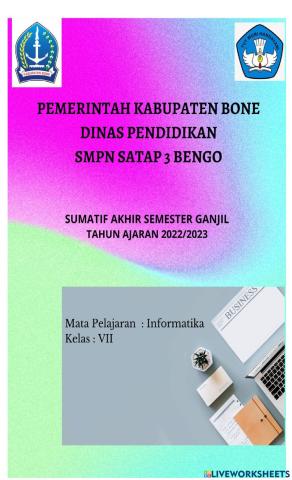 Sumatif Informatika