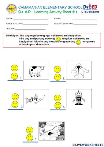 Q3 week 1 ap pretest no.1