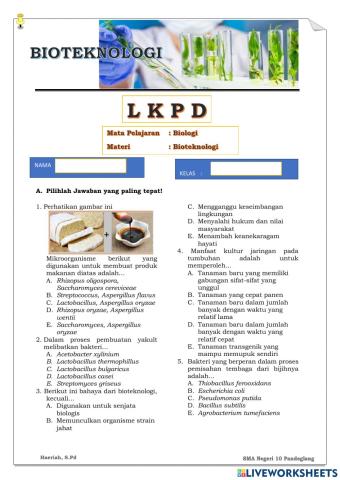 LKPD Bioteknologi