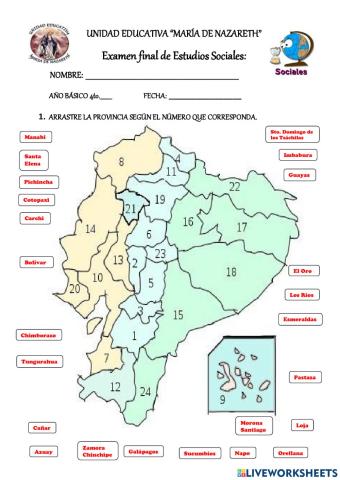 Examen de Estudios Sociales