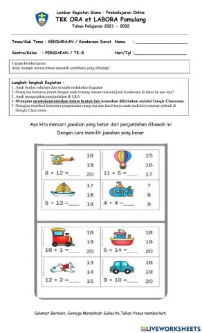 Penjumlahan sederhana