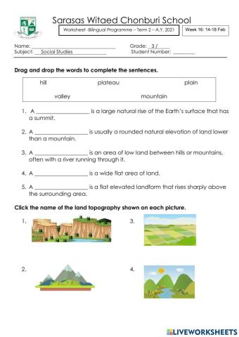 Landforms