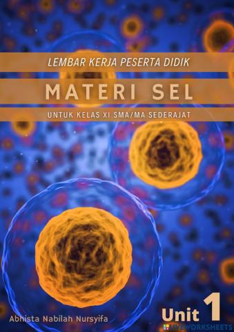 E-LKPD Materi Sel Unit 1