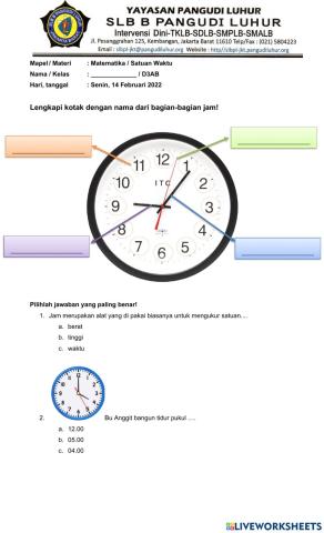 Latihan Matematika 2