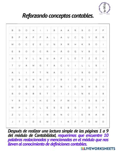 Reforzando conceptos contabilidad.