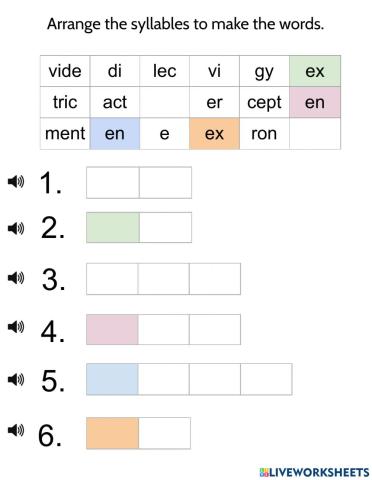 Y1, Q3, Words 15-20