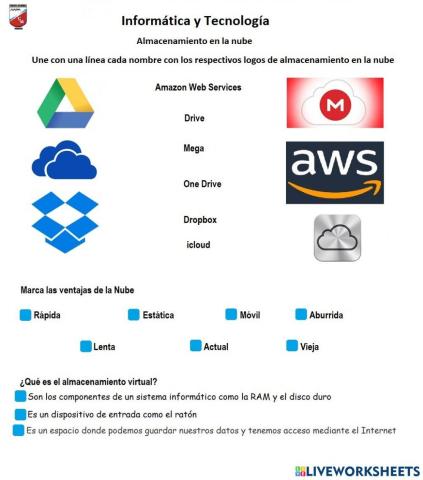 Almacenamiento en la nube