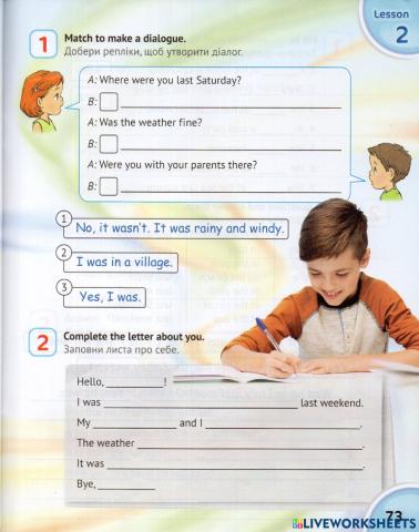 Form 3 Unit 5 Lesson 2