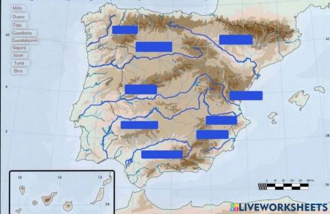 Rivers in Spain