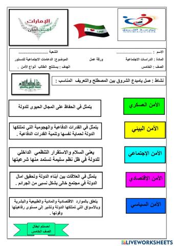 ورقة عمل الدعامات الاجتماعية