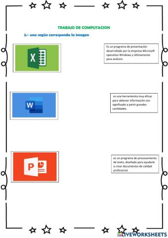 Trabajo de computación