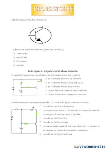 Circuitos de transistores