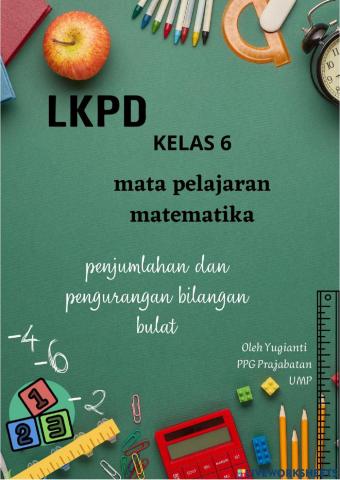 Lkpd matematika kelas 6