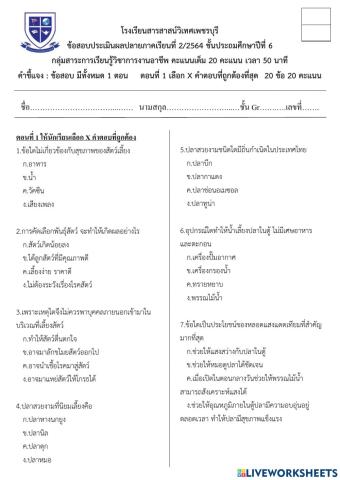 การงานอาชีพ6