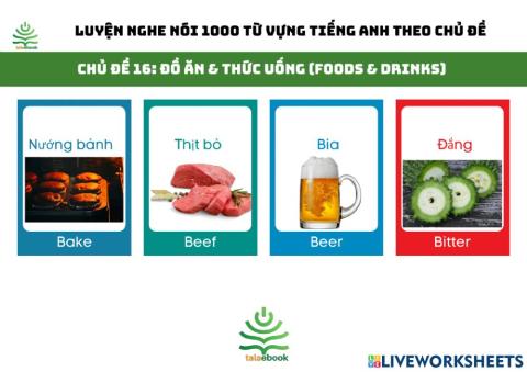 Tự luyện nghe nói 1000 từ vựng tiếng Anh thông dụng