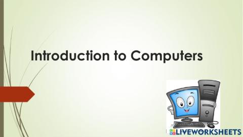 Introduction to computers