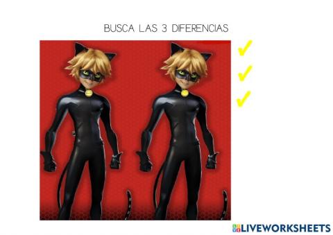 Diferencias cat noir