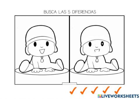 Diferencias pocoyo sentado