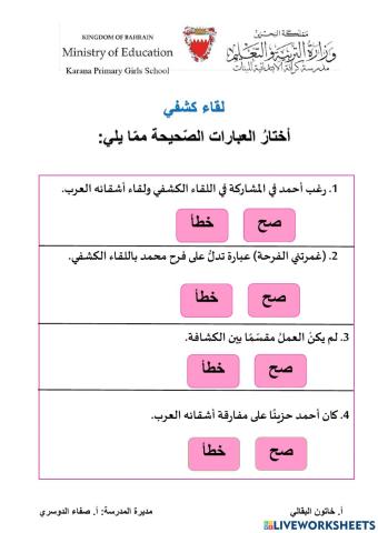 لقاء كشفي