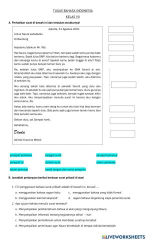 Surat Pribadi dan Surat Resmi