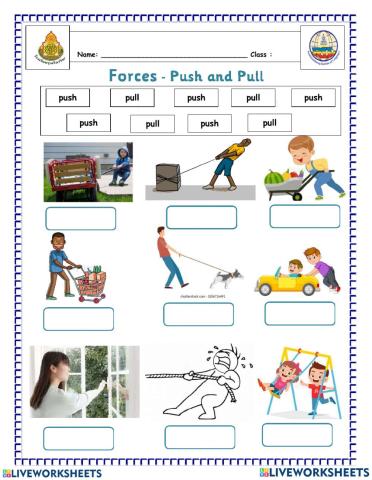 Force and Energy Worksheet