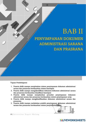 BAB II Penyimpanan Dokumen Kantor