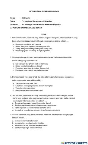 PPKN Tema 7 Subtema 3