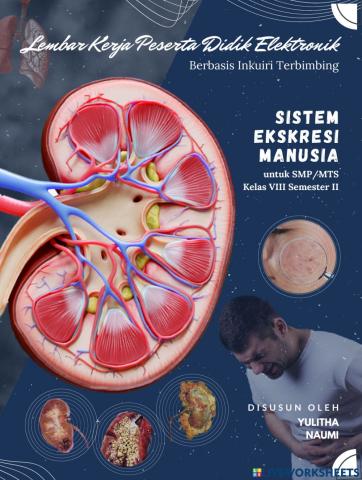 LKPD Elektronik Berbasis Inkuiri Terbimbing Materi Sistem Ekskresi Manusia 2