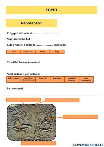 Egypt - náboženství, Achnaton