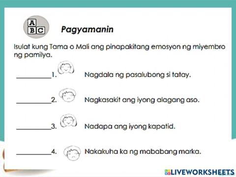 Health 2-masayang pamilya