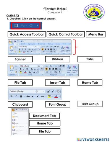 MS Word Interface