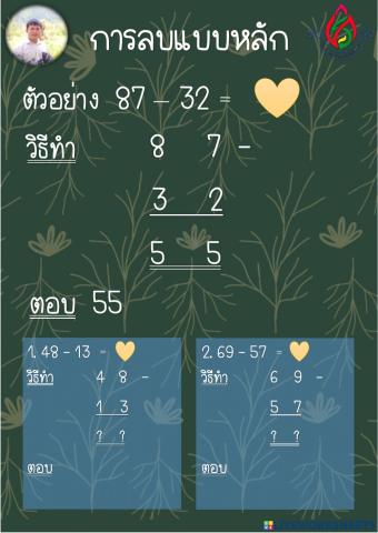 การลบแบบหลัก (บูรณาการเวดคณิต)