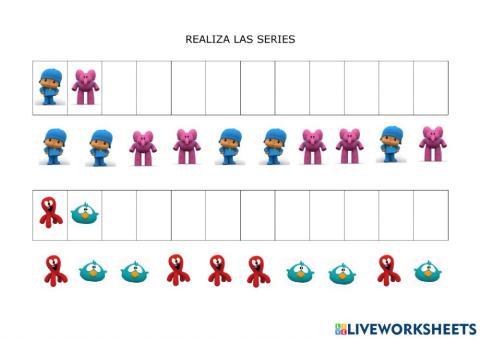 Series de 2 pocoyo