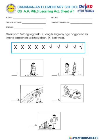 Q3 Wk.3 AP Learning Act. Sheet1