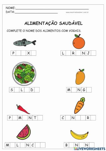 Alimentação saudável