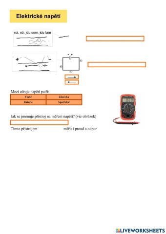 Elektřina - napětí, proud