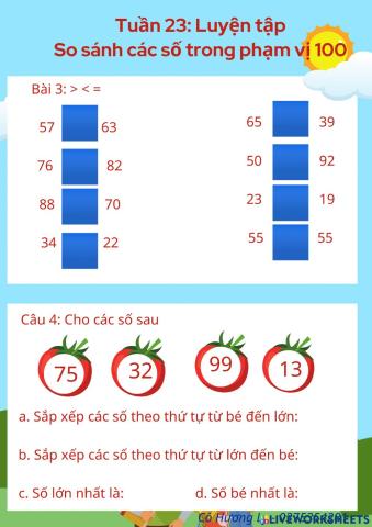 Toán tuần 23 cánh diều