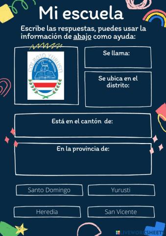 Mi Escuela: Yurusti