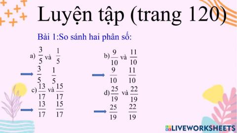 Luyện tập (trang 120)