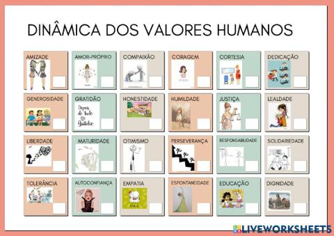 Valores humanos