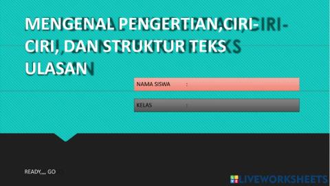 Pengertian, ciri-ciri, dan struktur teks ulasan