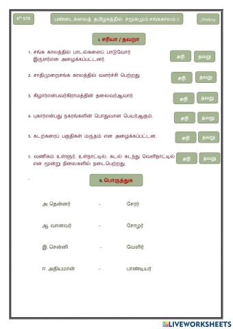 பண்டைக்காலத் தமிழகத்தில் சமூகமும்:சங்ககாலம்-2