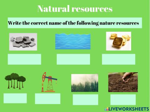 Natural resources