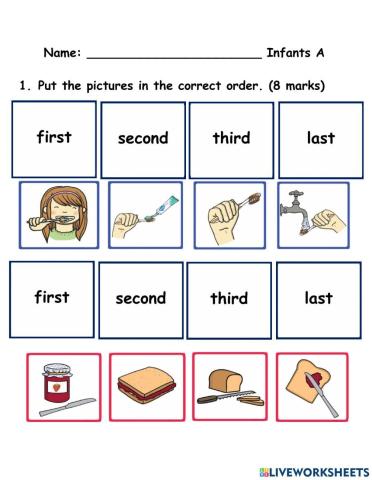 Picture & Sentence Sequencing