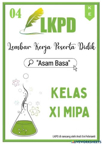 LKPD 04 Indikator Asam Basa