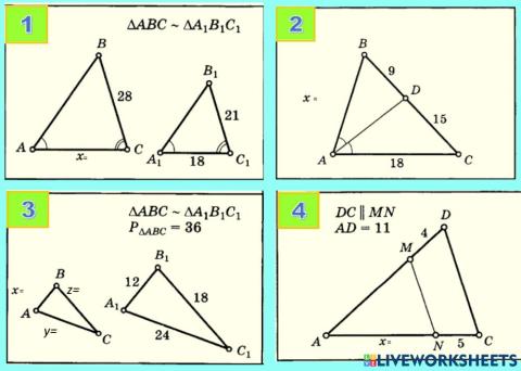 Подібність трикутників