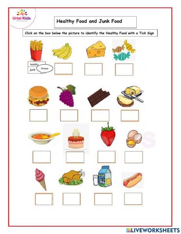 Healthy Food Vs  Junk Food